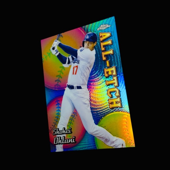🔥⚾️SHOHEI OHTANI BASEBALL CARD - LOS ANGELES DODGERS - Picture 2 of 4